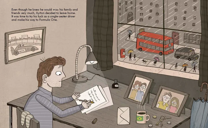 Little People Big Dreams Ayrton Senna