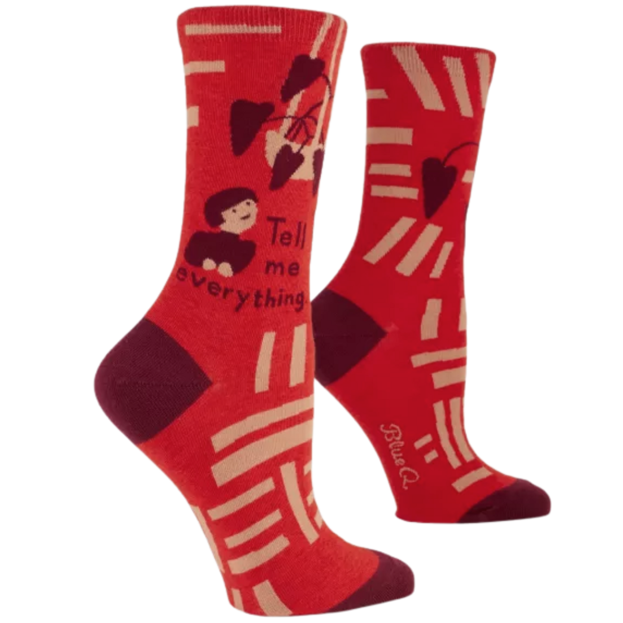 Blue Q Women's Socks Tell Me