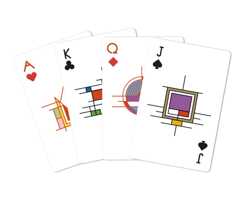 Frank Lloyd Wright Playing Cards
