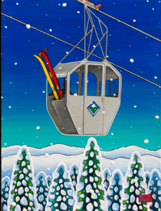 Cross Designs Art Card - Original Opening Day