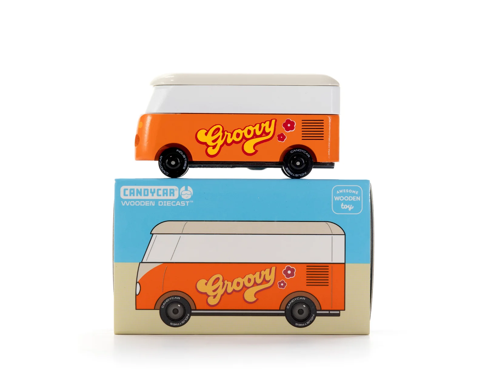 Candyvan VW T1 Groovy Orange Van