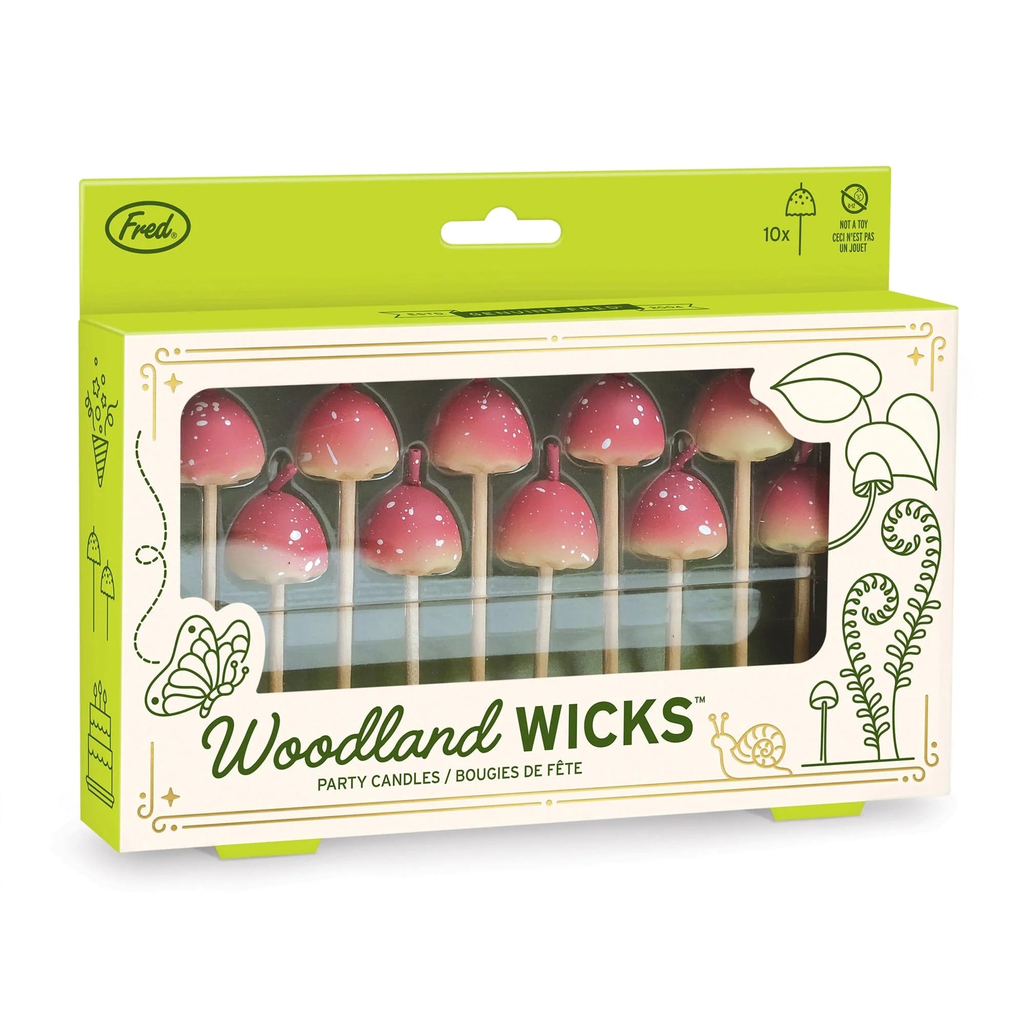 Woodland Wicks Party Candles (10)