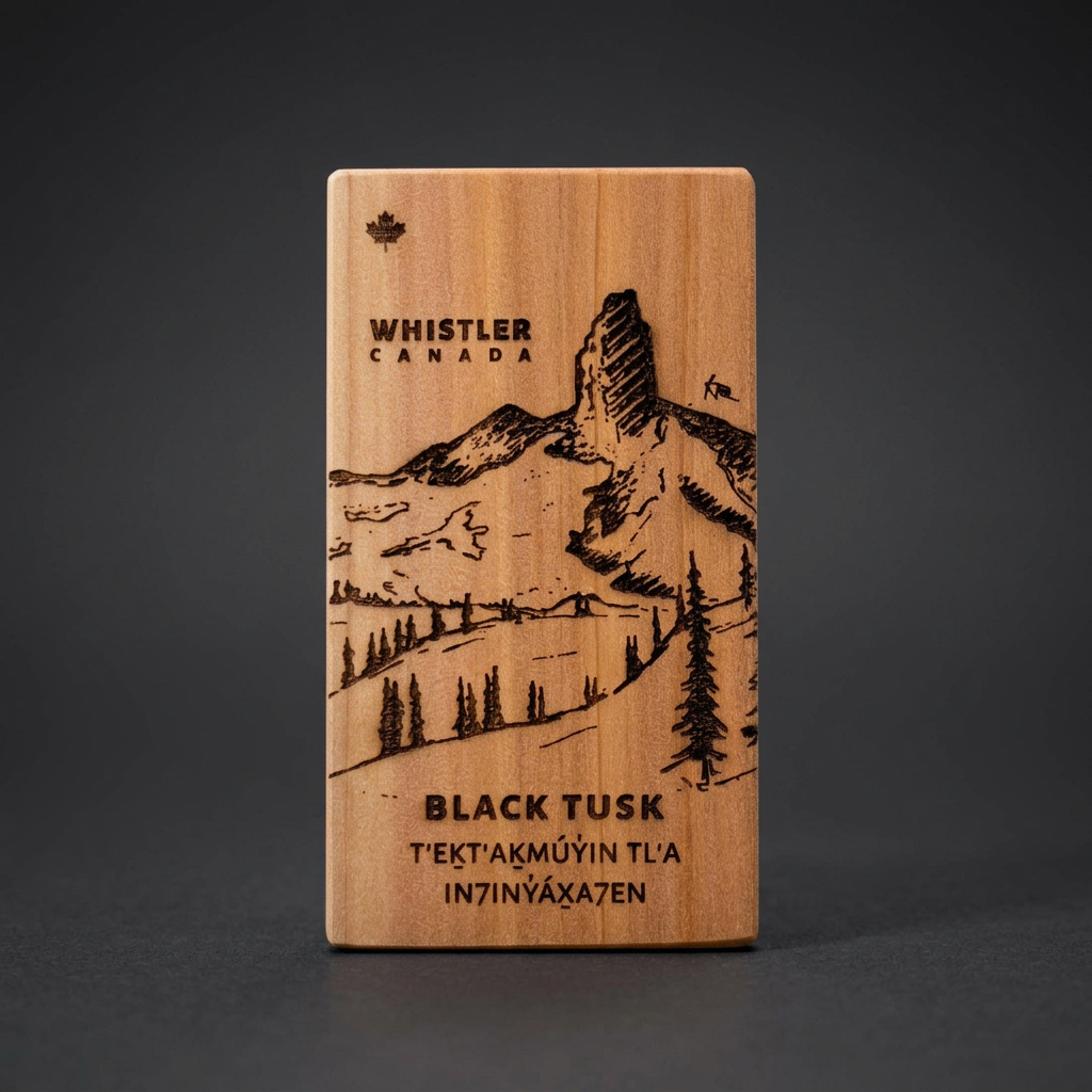 Tundra Magnet Black Tusk