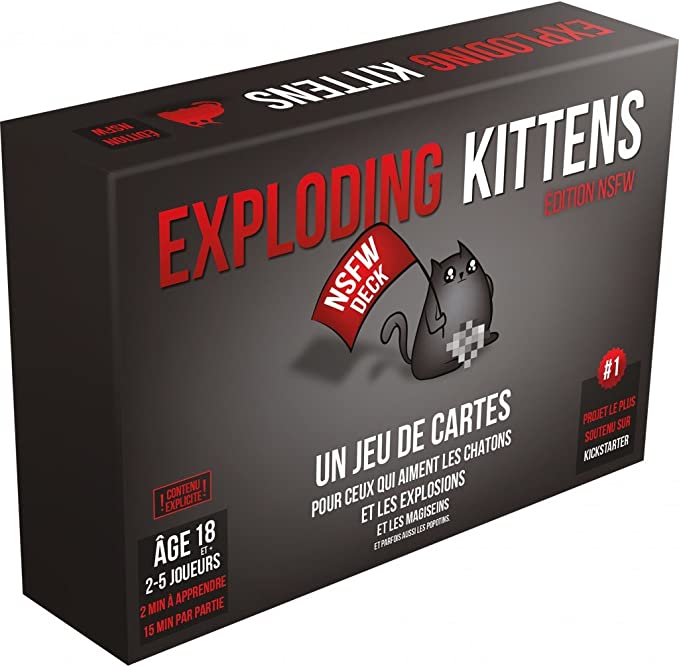 Asmodee Exploding Kittens NSFW
