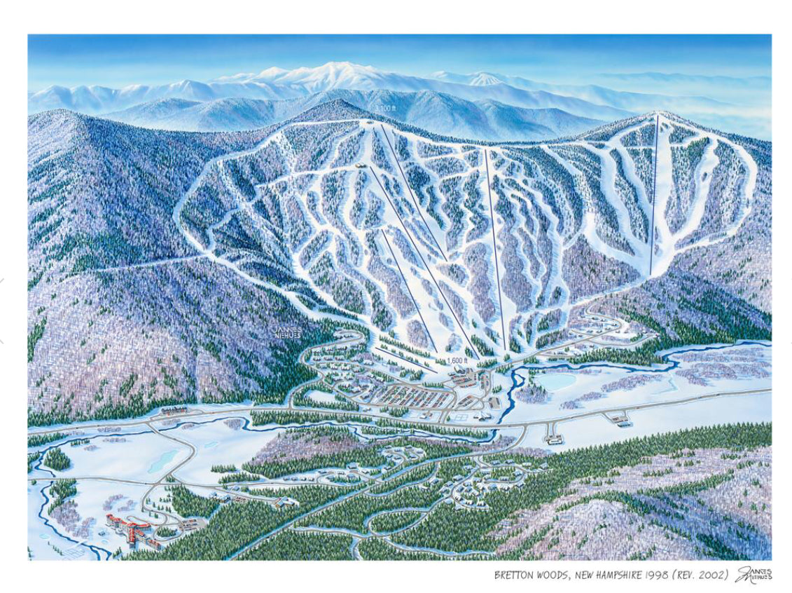 Man Behind The Maps: Legendary Ski Artist James Niehues