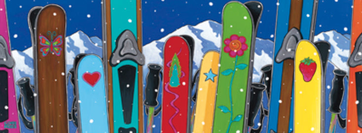 Cross Designs Art Card - Happy Days