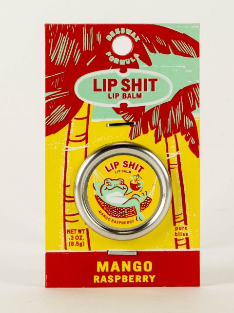 Blue Q Lip Shit Mango Raspberry