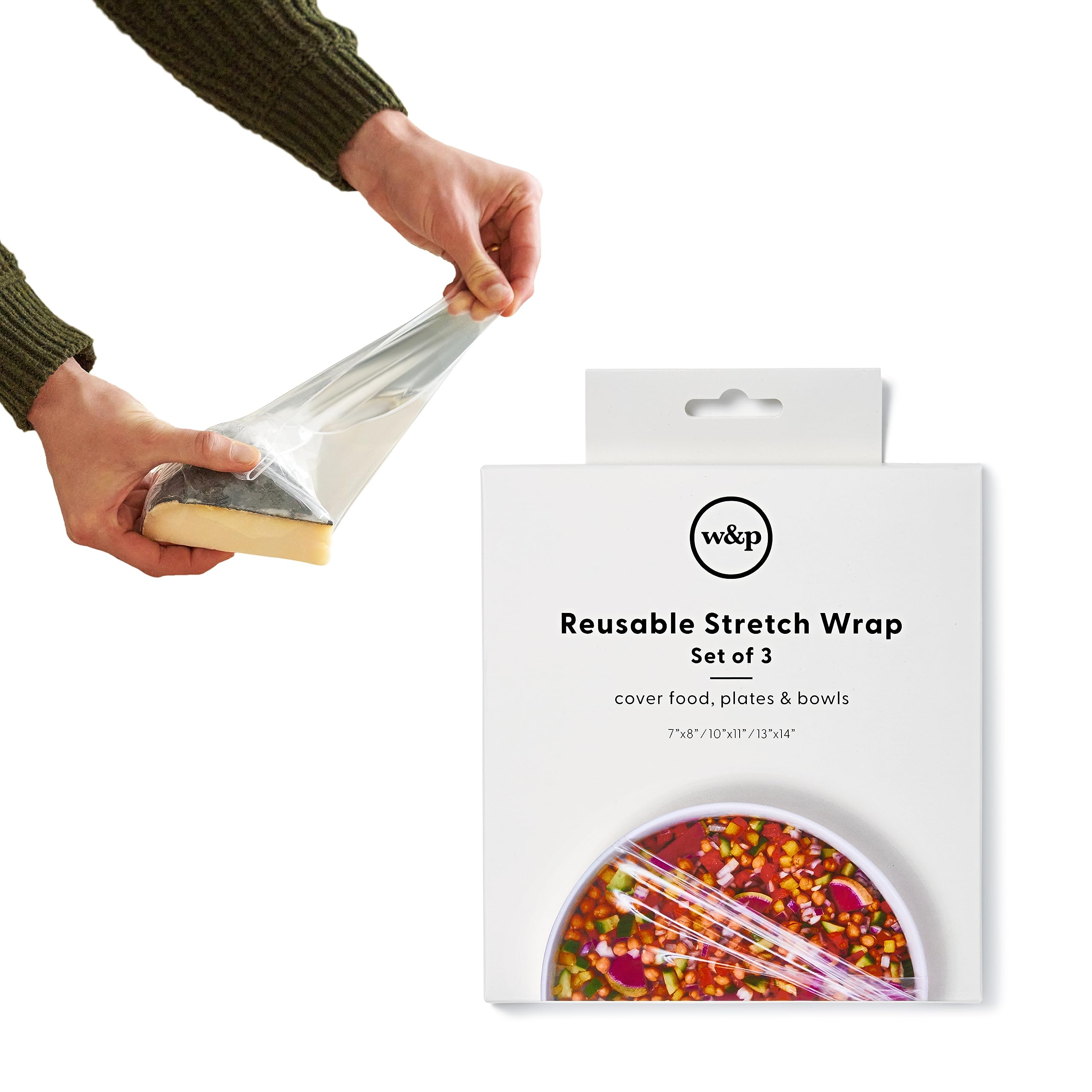 W&P Reusable Silicone Stretch Wrap