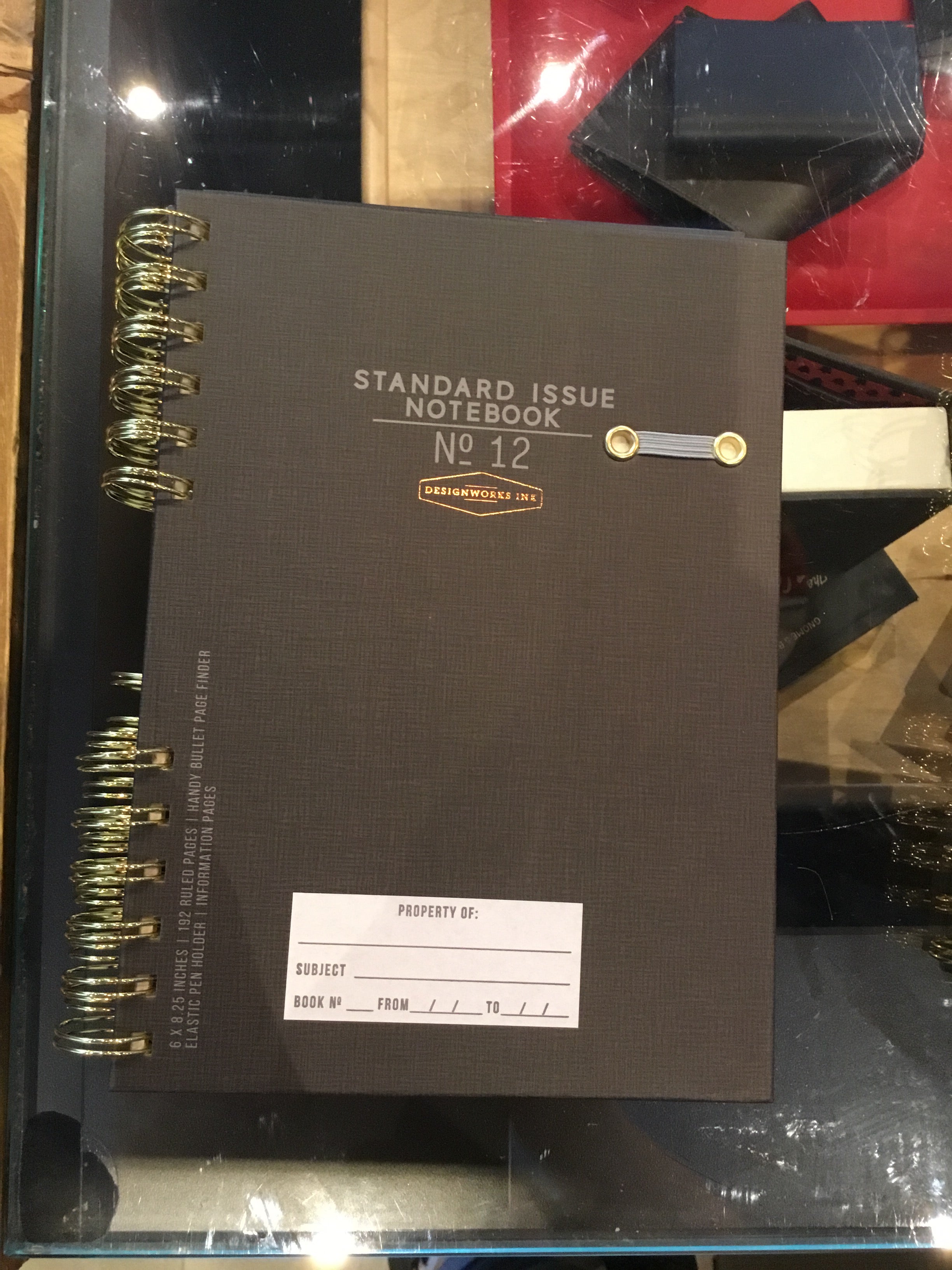 Designworks: Standard Issue Black Undated Planner