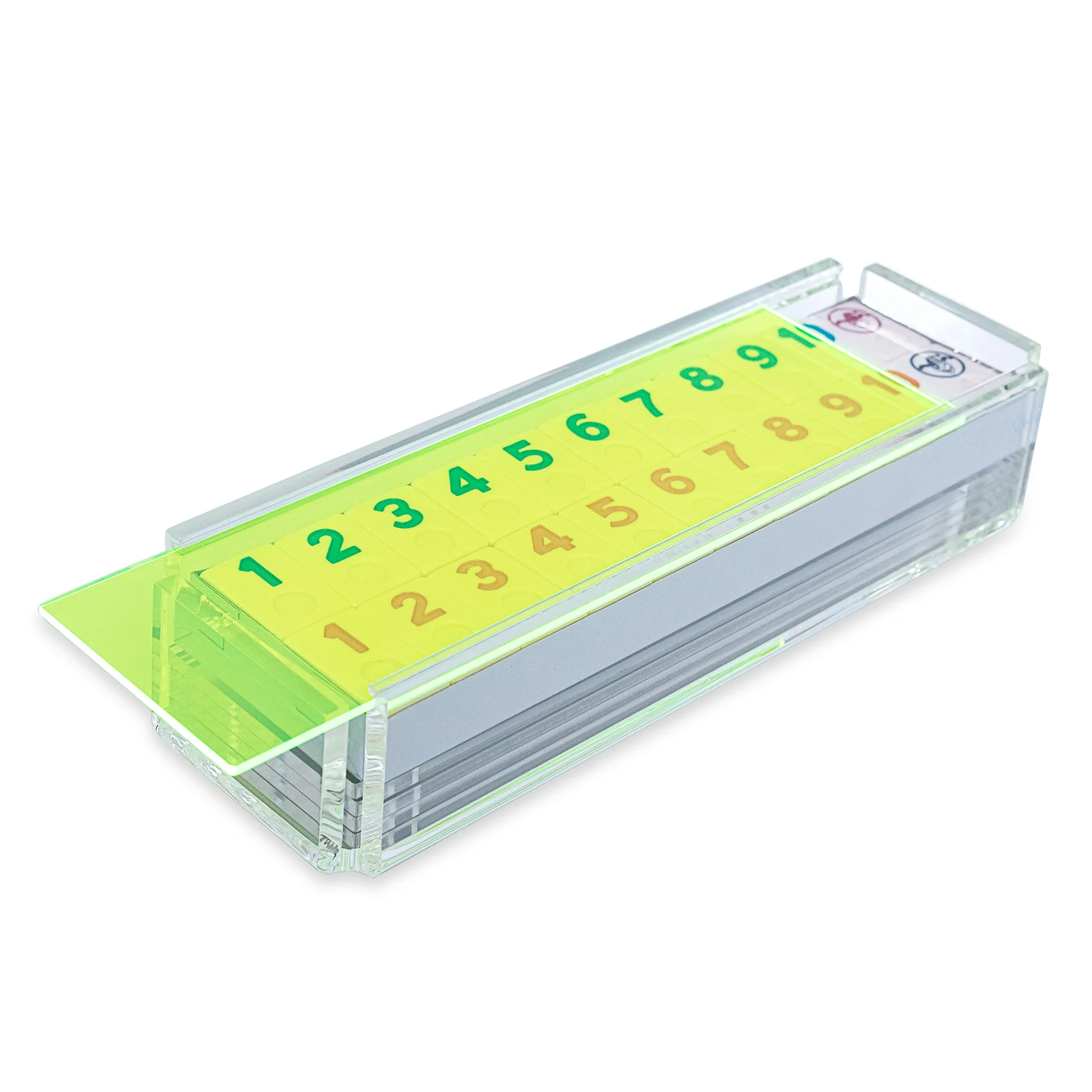 Luxe Dominoes El Rumi Neon Green