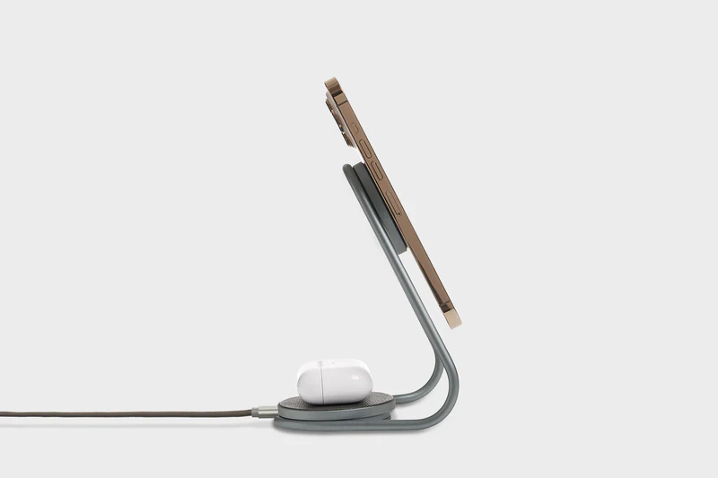 Mag:2 Essentials Leather Wireless Charger Ash*
