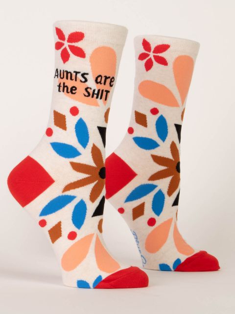 Blue Q Women's Socks Aunts Are The Shit